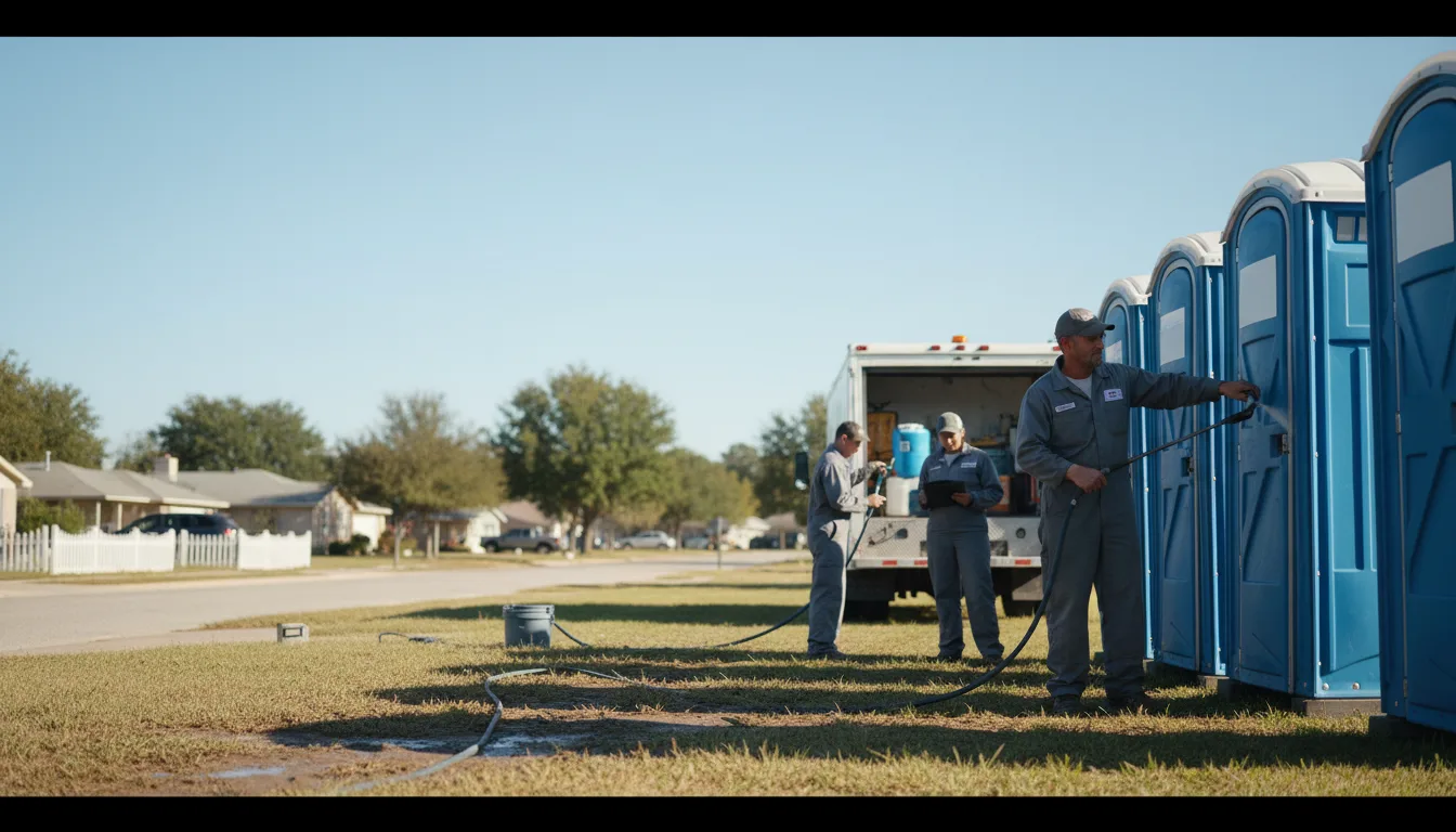 Long-Term Portable Toilet Rental in Circleville, KS near me